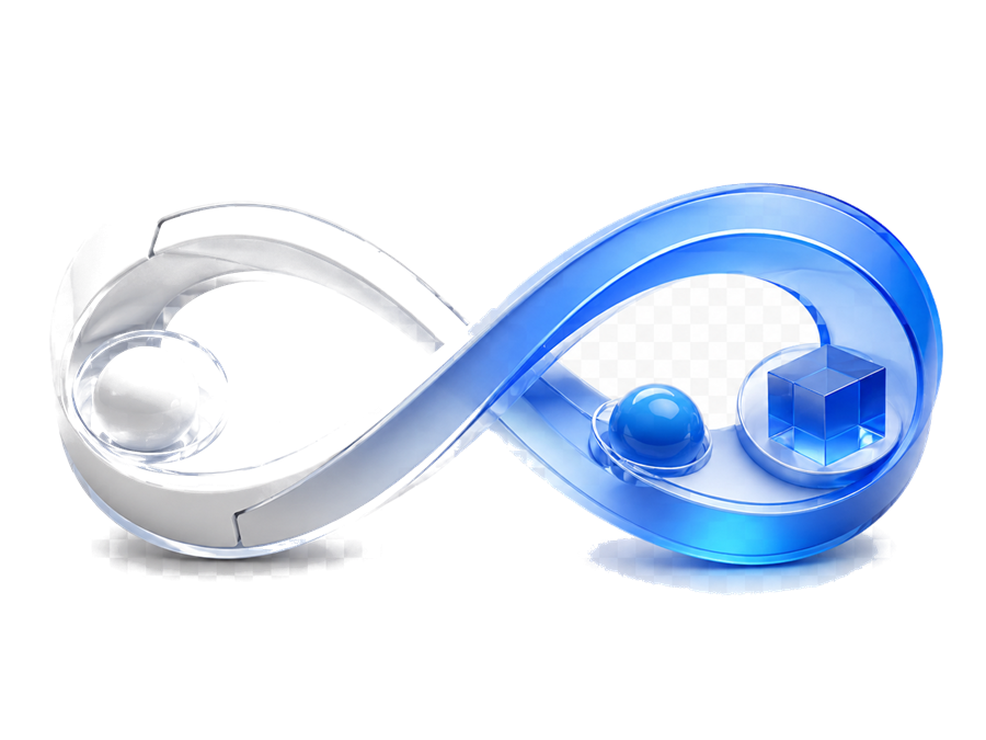 Infinity loop representing ongoing partnership